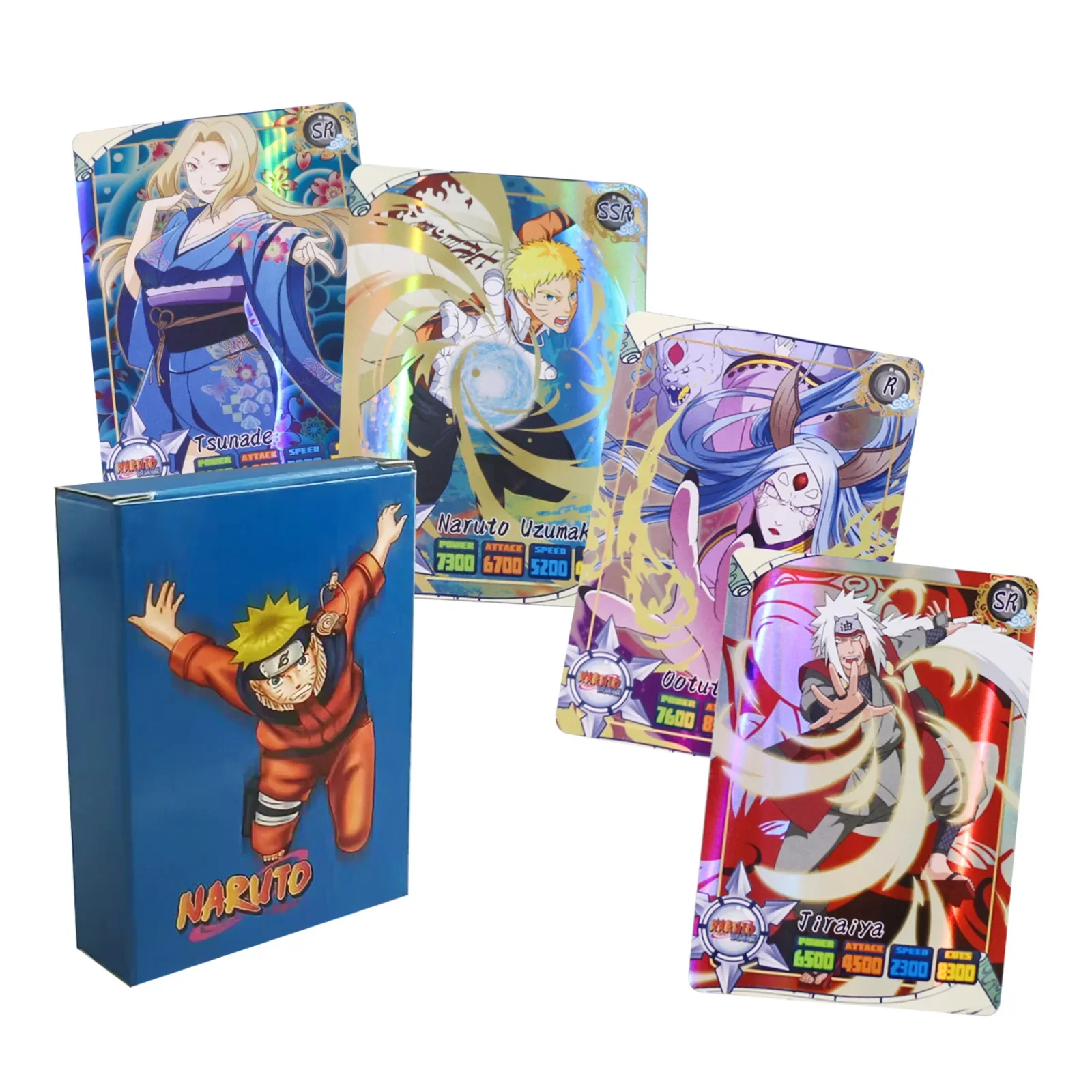 Board Game Naruto - 50 szt. Karty Naruto w języku