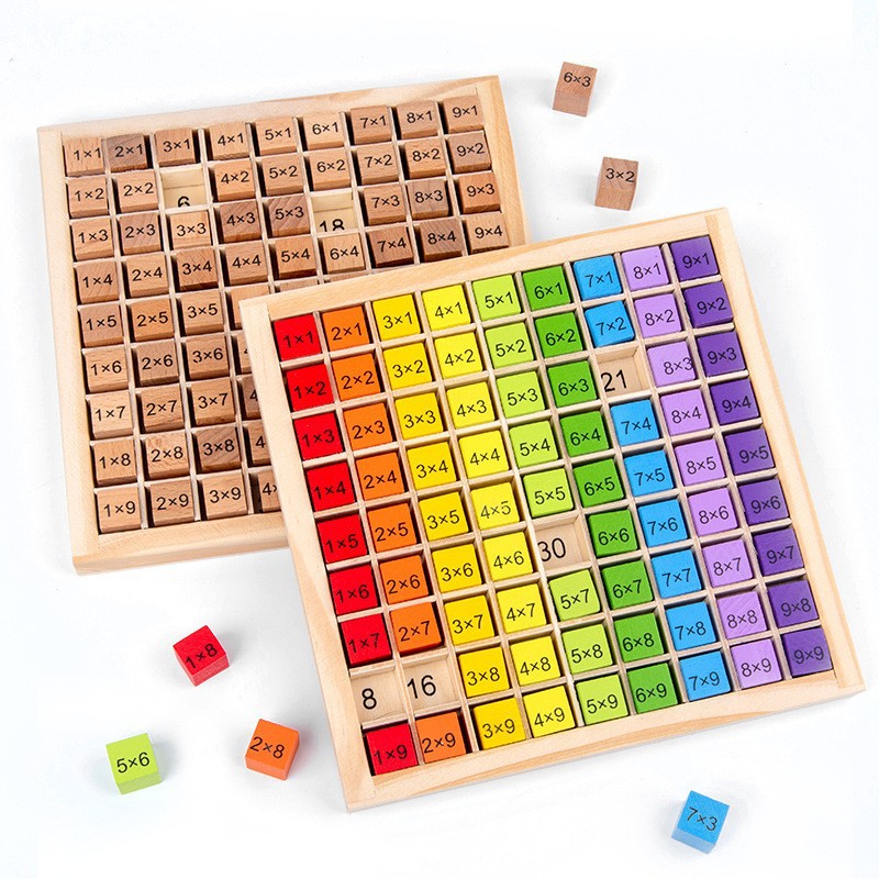 Board Game Anak - Zabawki edukacyjne dla dzieci Montessori Drewniana