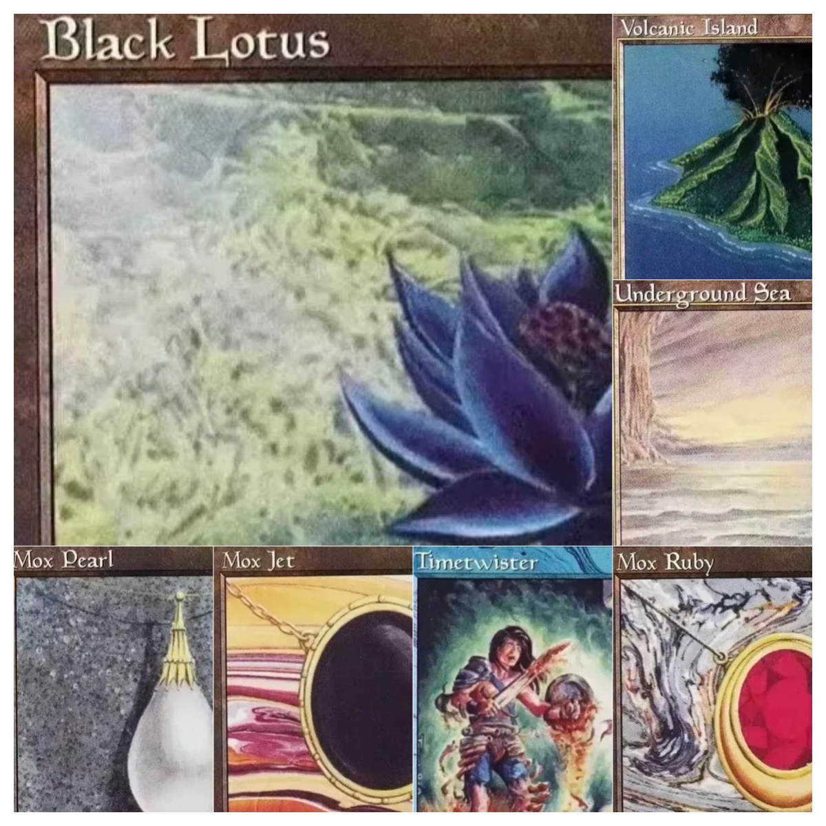 Board Game History - 30. [blacklotus Scrubland] Karty TCG Najwyższej