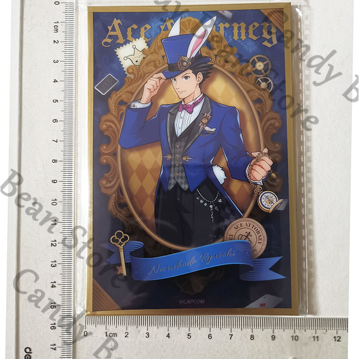 Board Game Illustration - Autentyczny anime cosplay Ace Attorney: Phoenix