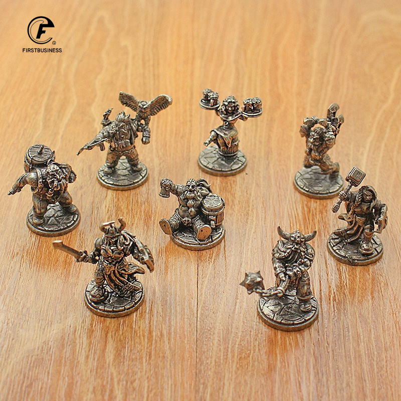 Vintage biały mosiądz miniatur – Board Game Vantage recenzja i cena