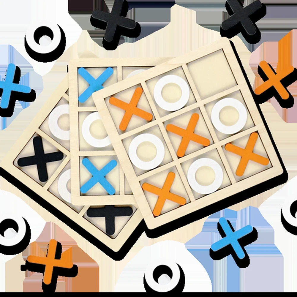 Drewniana gra XO Tic Tac Toe M – Board Game Anak recenzja i cena