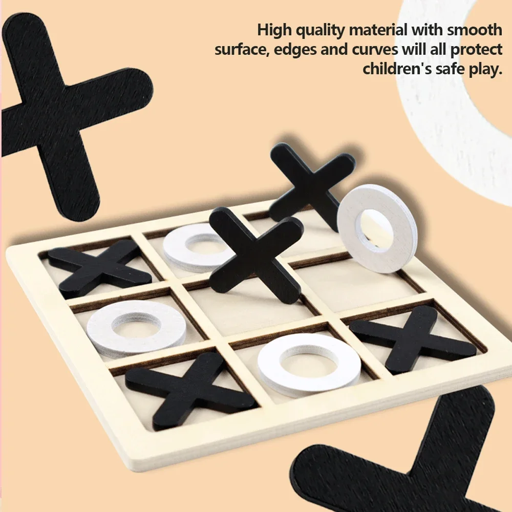 Drewniana gra XO Tic Tac Toe M – Board Game Anak recenzja i cena