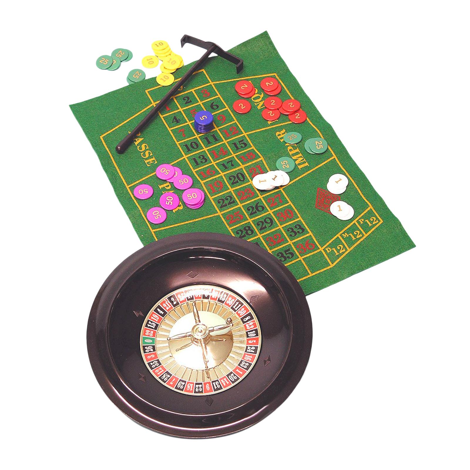 Ruletka o średnicy 10 cali z 1 – Board Game With Chips recenzja i cena