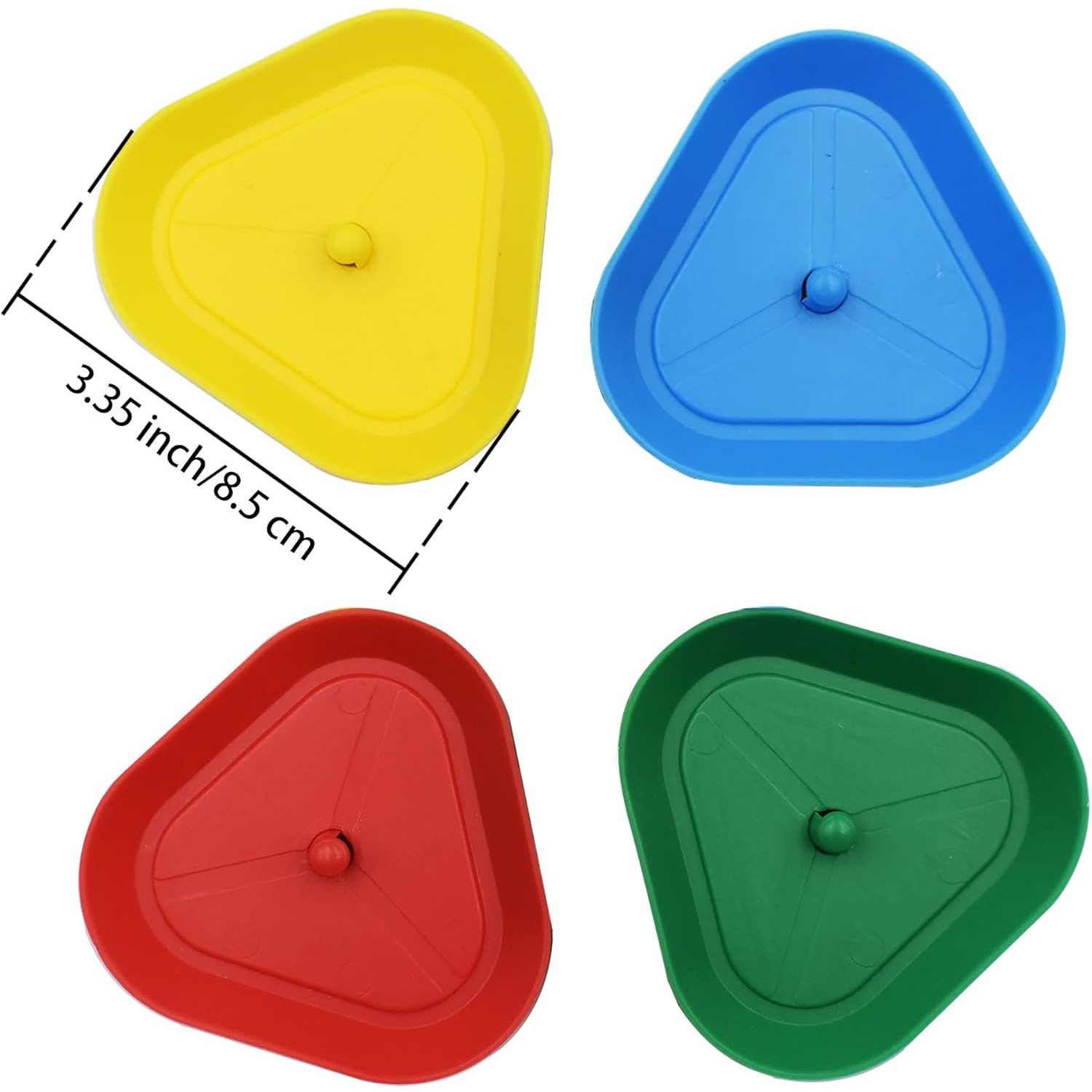 4 szt./zestaw Trójkątne Stojak – Board Game With Chips recenzja i cena