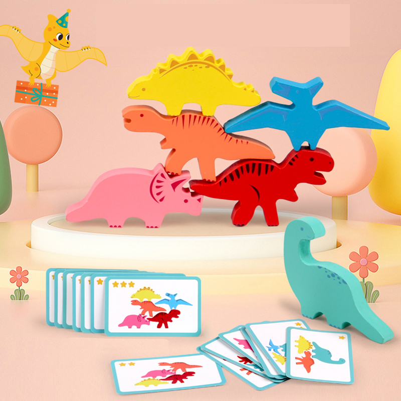 Drewniane klocki do budowania  – Board Game Anak recenzja i cena