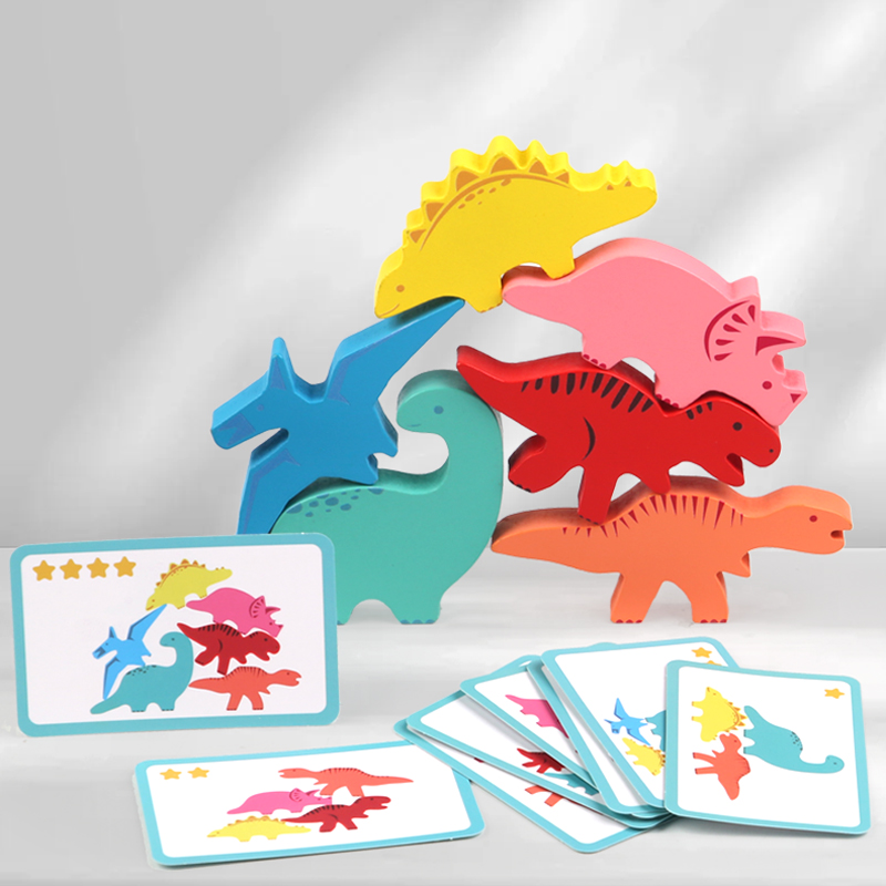 Drewniane klocki do budowania  – Board Game Anak recenzja i cena