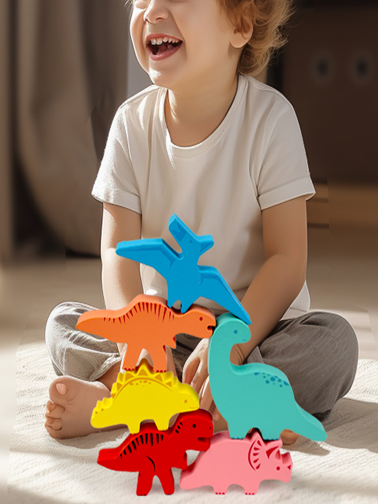 Drewniane klocki do budowania  – Board Game Anak recenzja i cena
