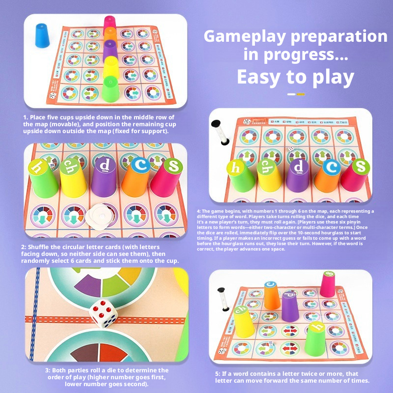 Gra planszowa dla dzieci z chi – Board Game Anak recenzja i cena