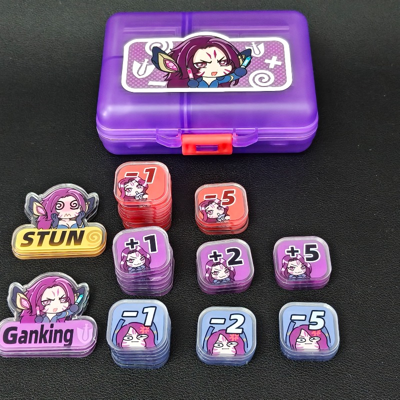 Zestaw Akrylowych Tokenów Wska – Board Game Hegemony recenzja i cena