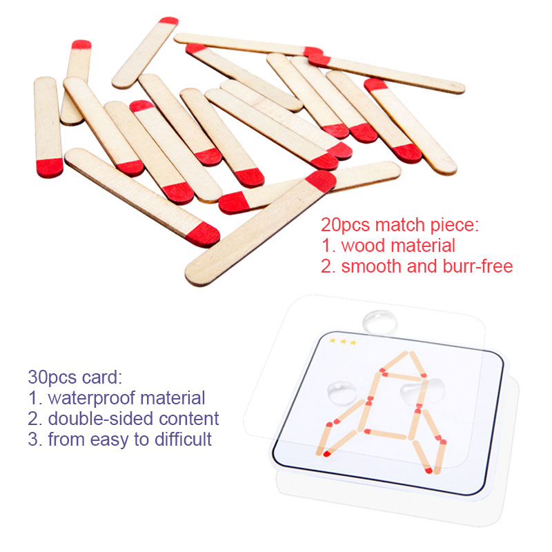 Montessori dopasowuje puzzle g – Board Game Anak recenzja i cena