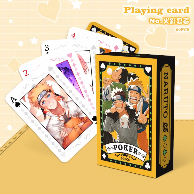 Karty do pokera One Piece Naru – Board Game Naruto recenzja i cena