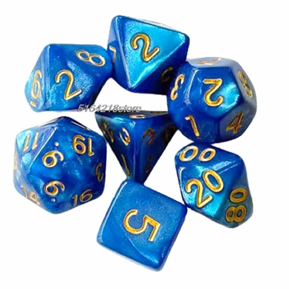 Zestaw 7 kostek do gier plansz – Board Game Hegemony recenzja i cena
