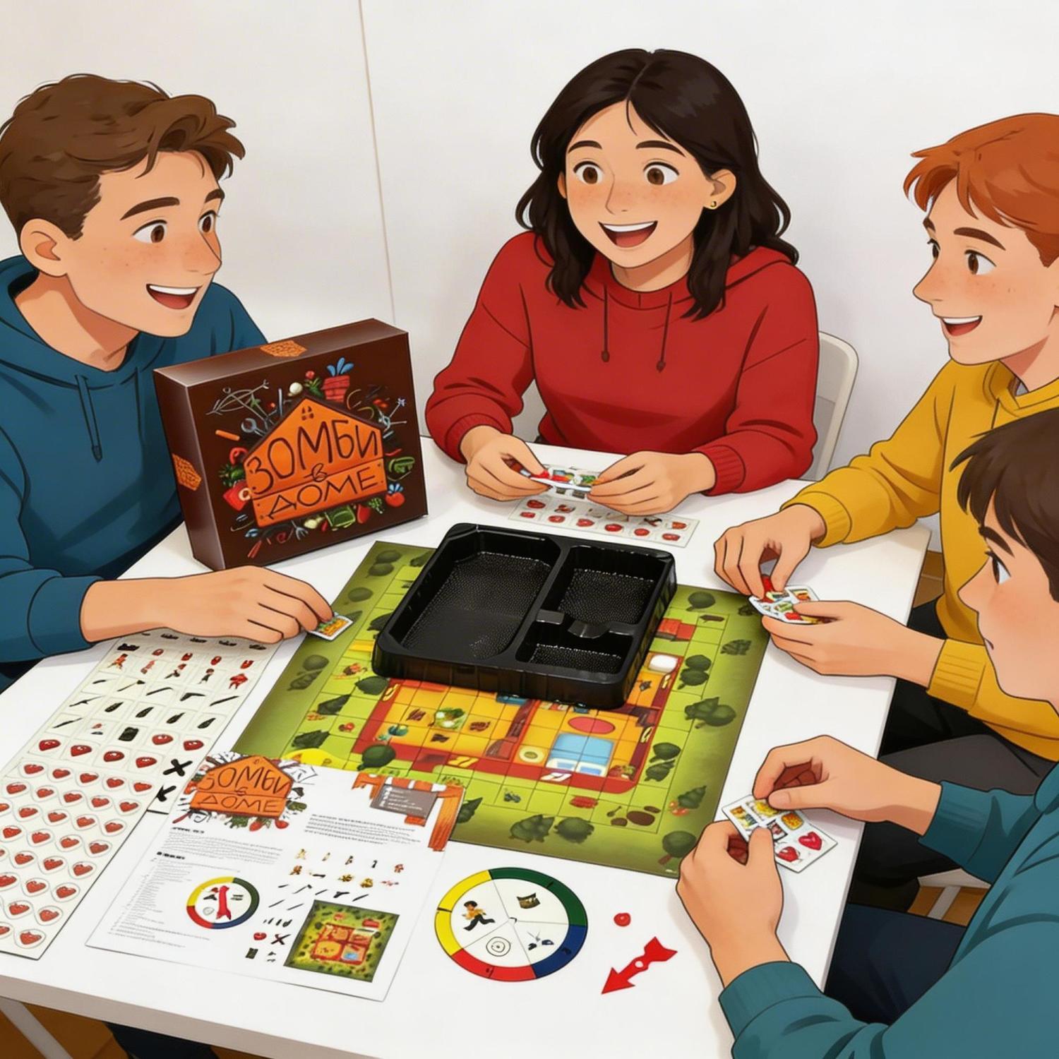 Rosyjska wersja gry planszowej – Board Game Zombies recenzja i cena
