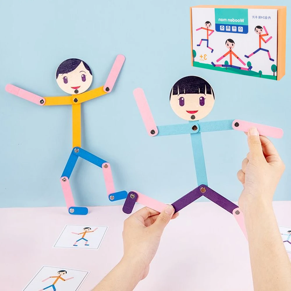 Sportowy drewniany mężczyzna m – Board Game Anak recenzja i cena
