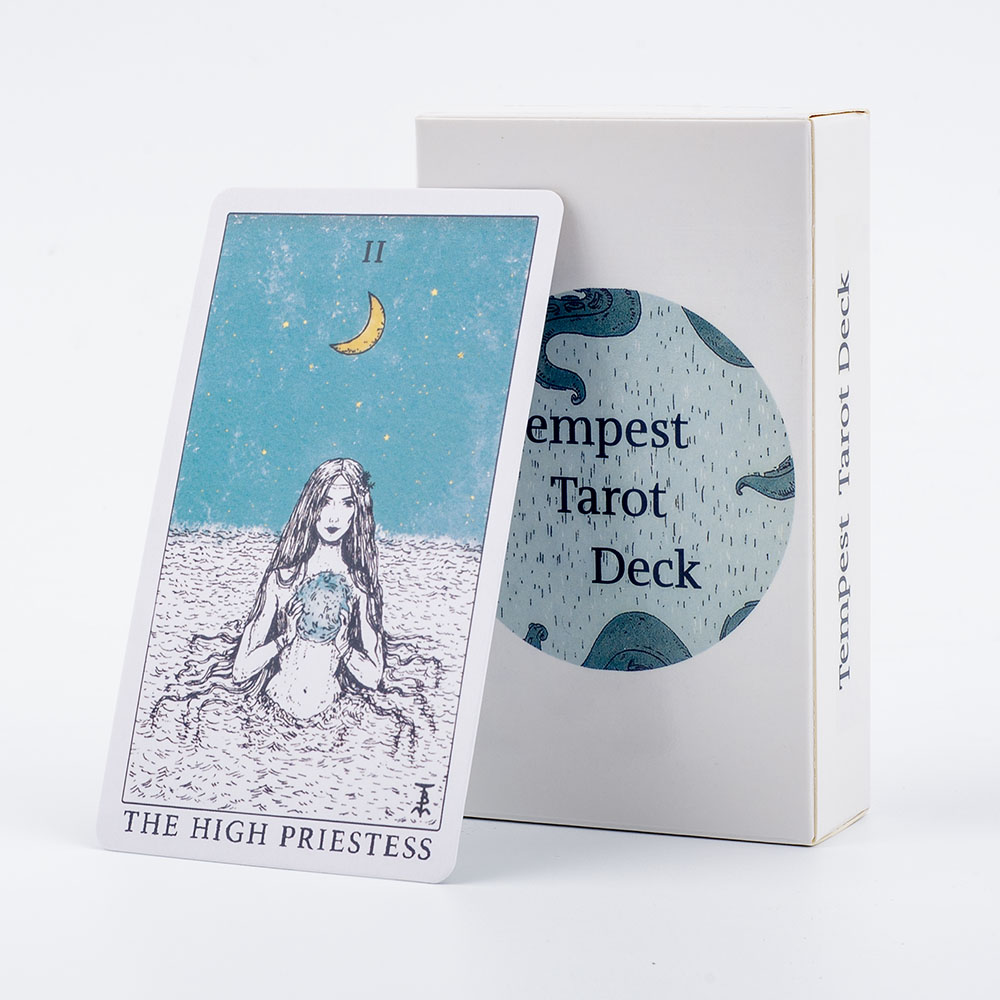 Talia tarota Tempest o tematyc – Board Game Illustration recenzja i cena